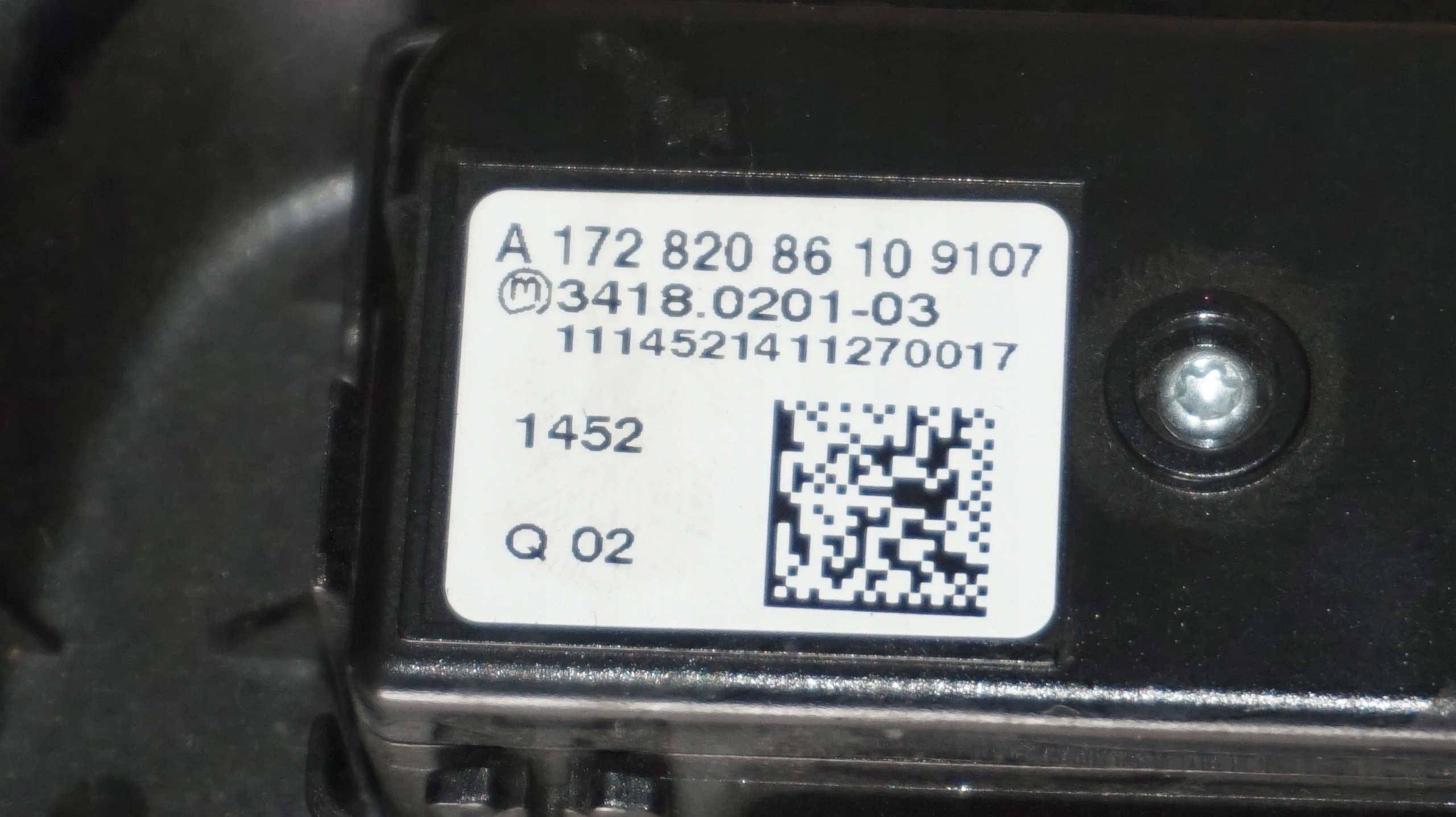 switch SOS covering ML W166 63 AMG 2012 A1728208610