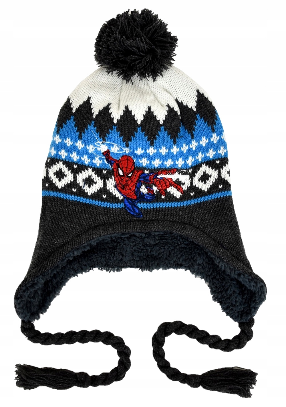 

czapka zimowa peruwianka miś Spiderman 54