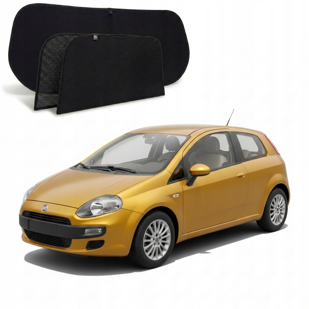 Sluneční clony určené pro automobil na sklo Grande Punto