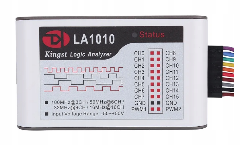 LA1010 analizator stanów logicznych 16 kanałowy