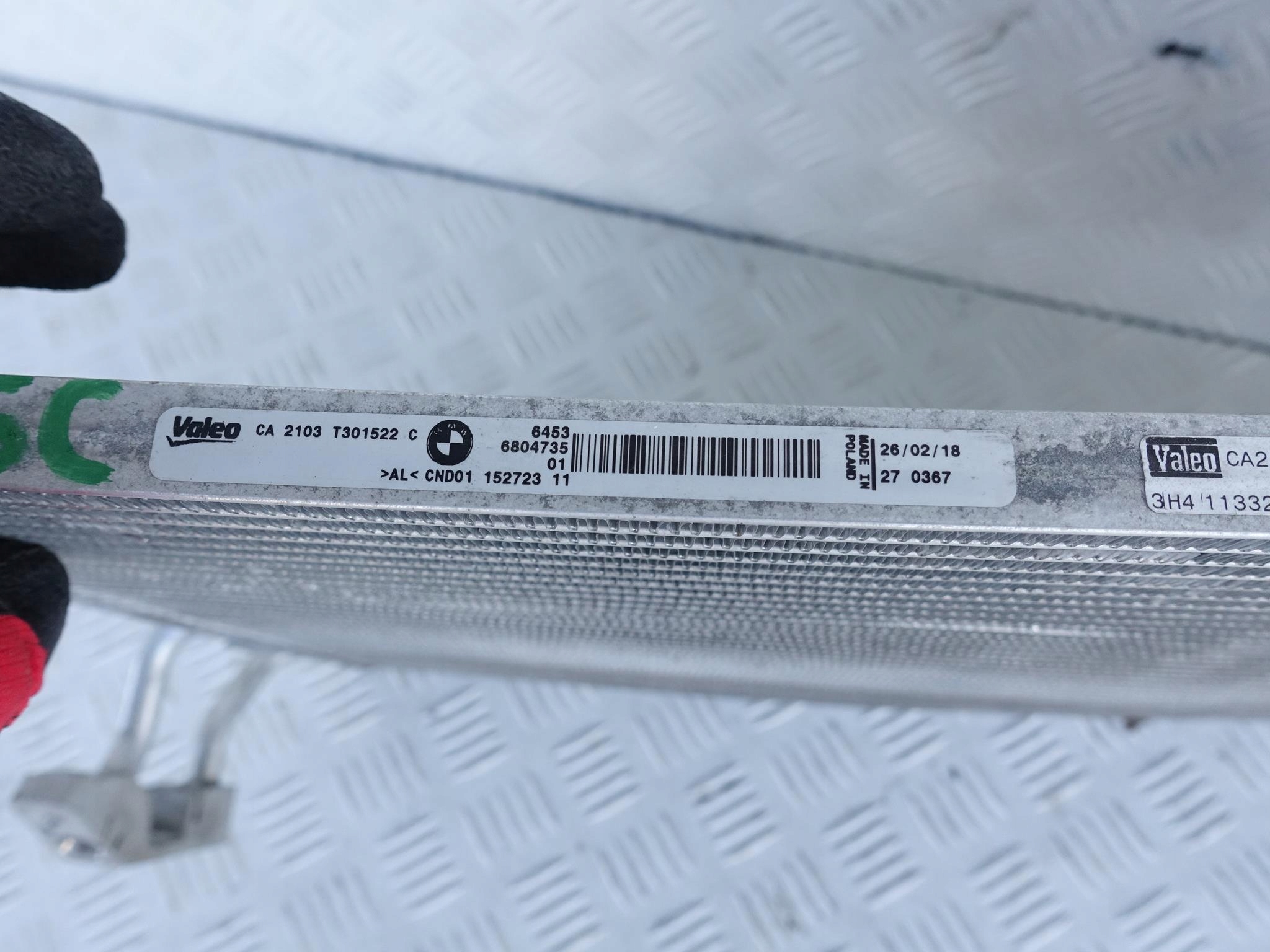 BMW I3 I01 RADIATEUR CLIMATISATION