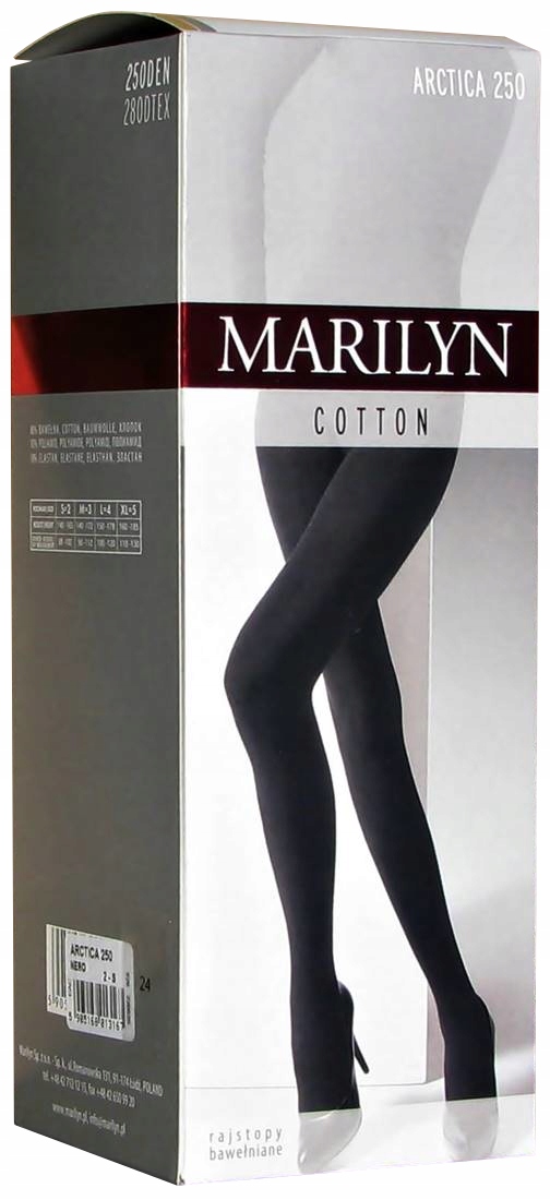 

Marilyn Arctica 250 Rajstopy bawełna z Frotą XL-5