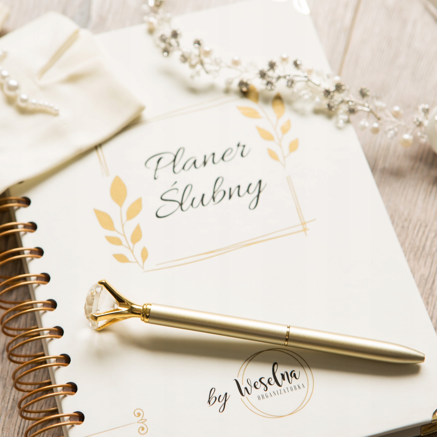 Długopis z diamentem Panny Młodej Marka inny