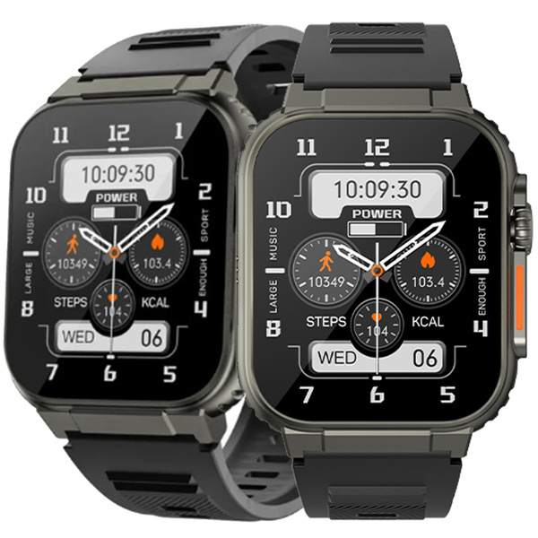 Chytré Hodinky Hodinky Černé Amoled Menu Pl Smart Sportovní Pro Ženy Gt