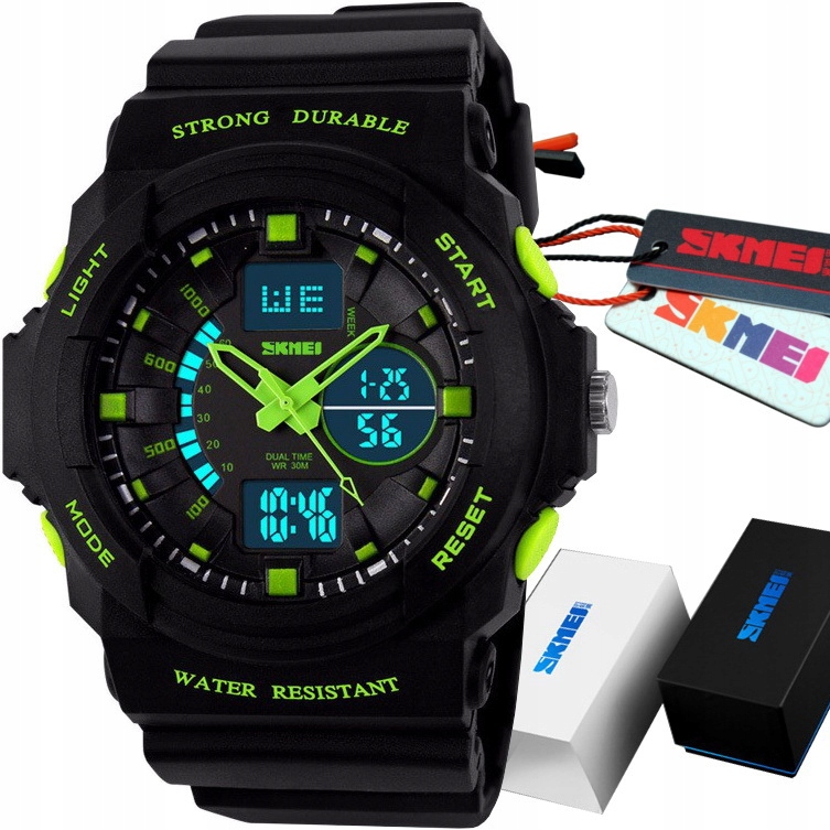

Sportowy Zegarek Dziecięcy Dla Chłopca S-shock Led