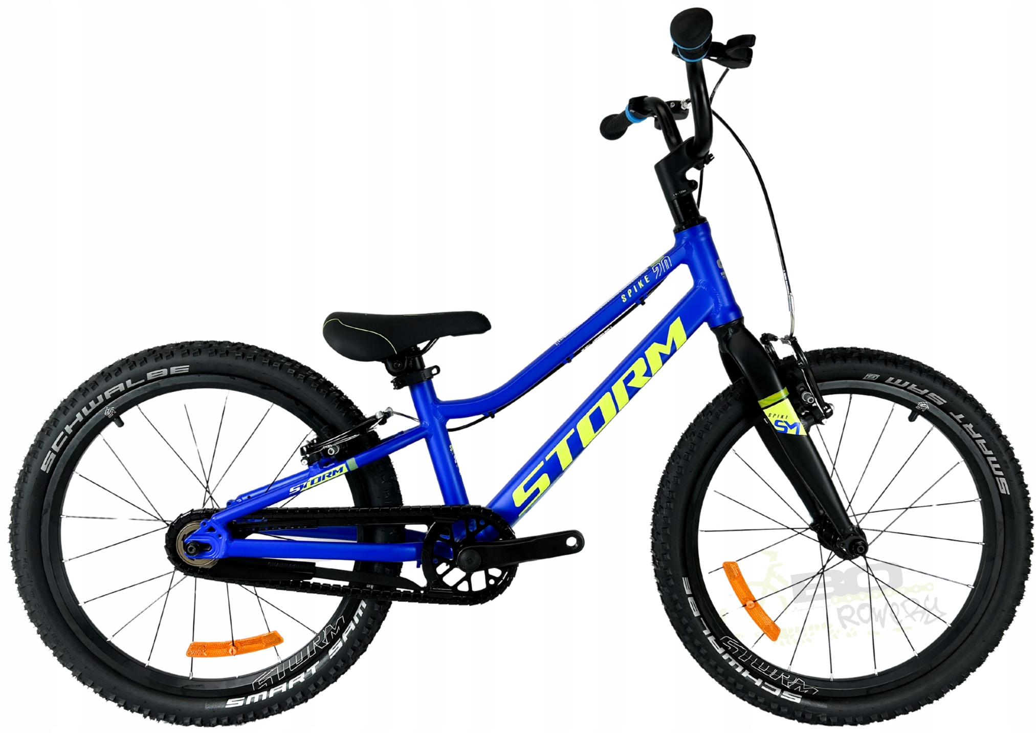 Rower Dziecięcy 20 cal Storm Spike Light ultra lekki 7,1 Kg niebieski
