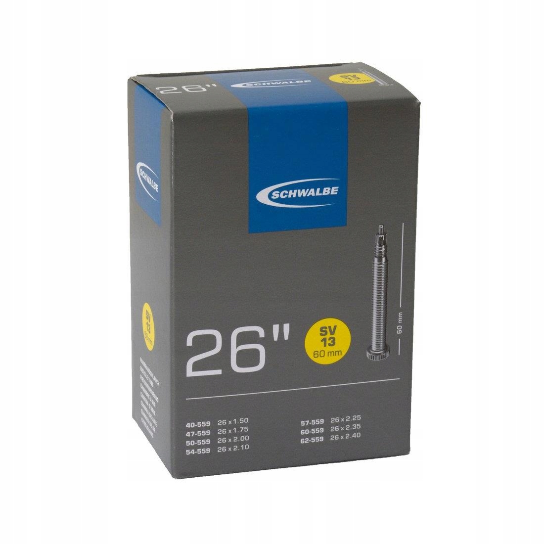 Dętka Schwalbe SV13 Mtb 26" wentyl presta extra long