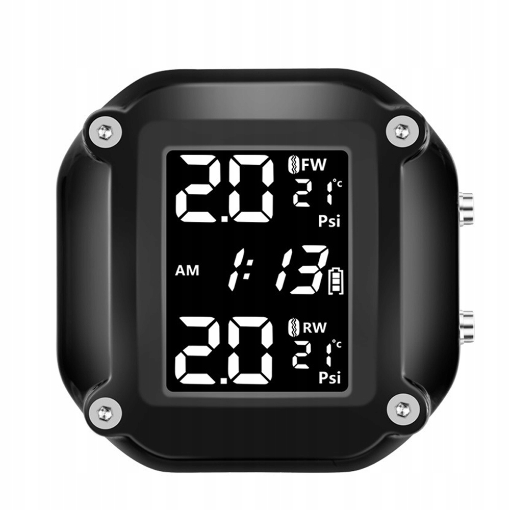 Monitorowanie ciśnienia w oponach z 2 Czujniki