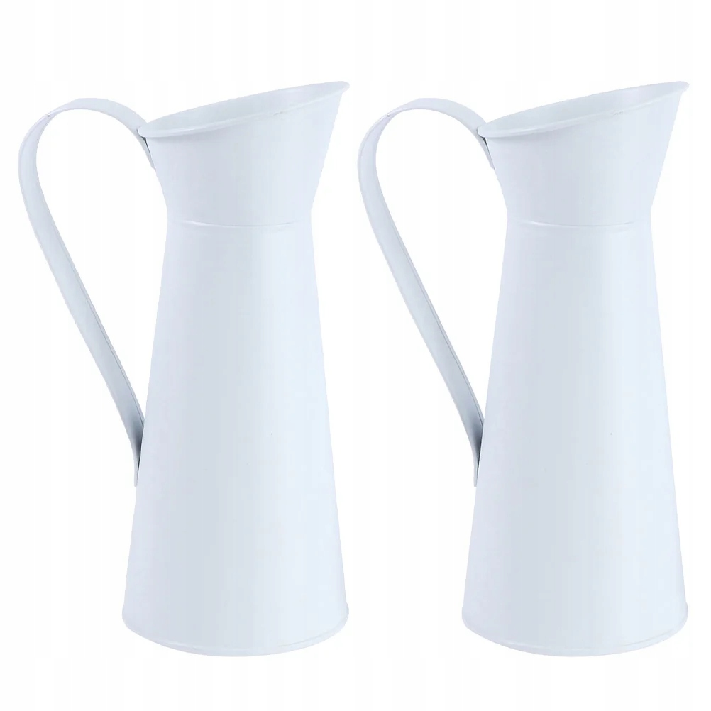 Biały Home Decor Retro Wazon Suszone Kwiaty 2 Szt