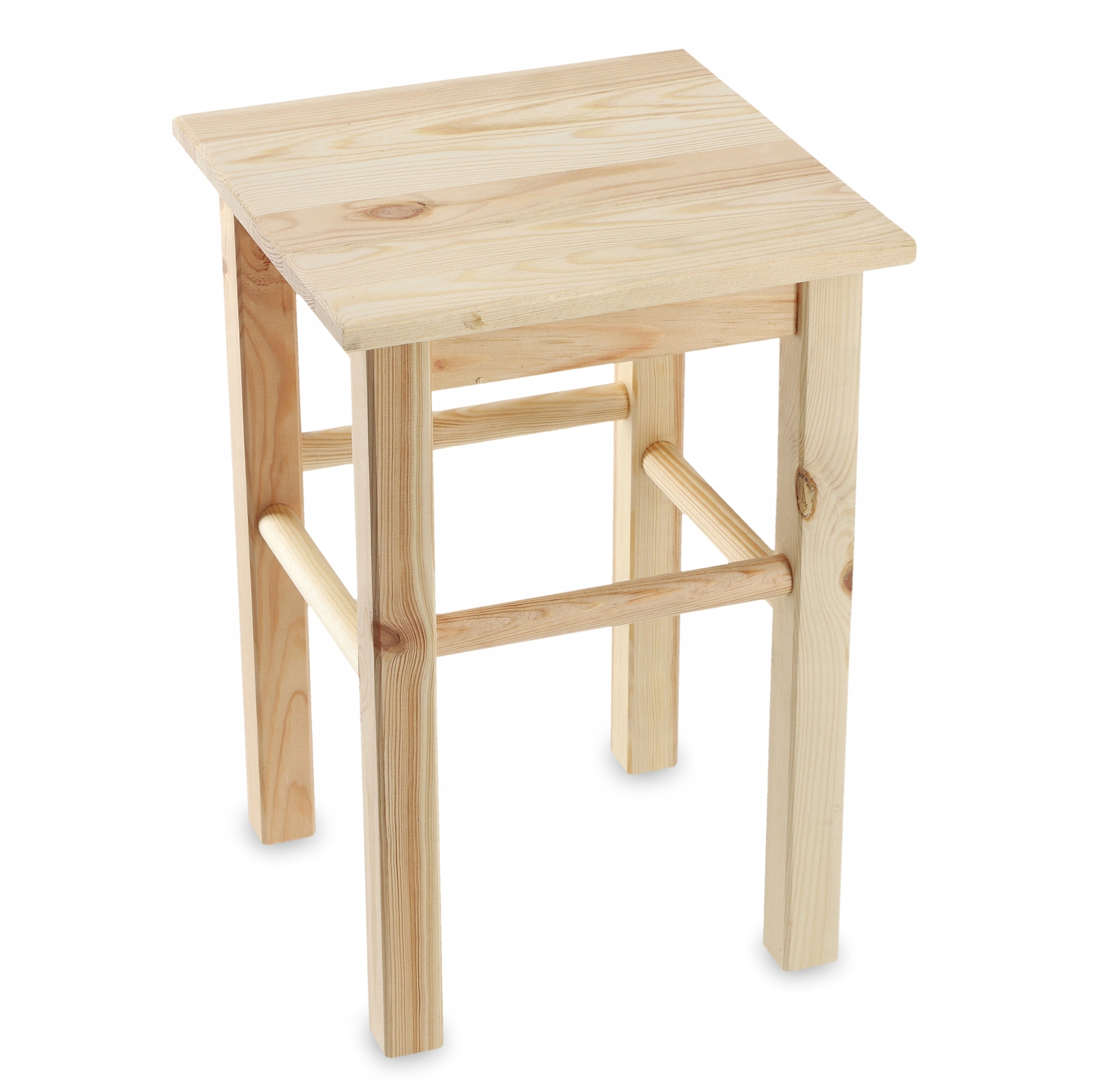 

Taboret Stołek Kuchenny Drewniany Krzesło 43,5 cm