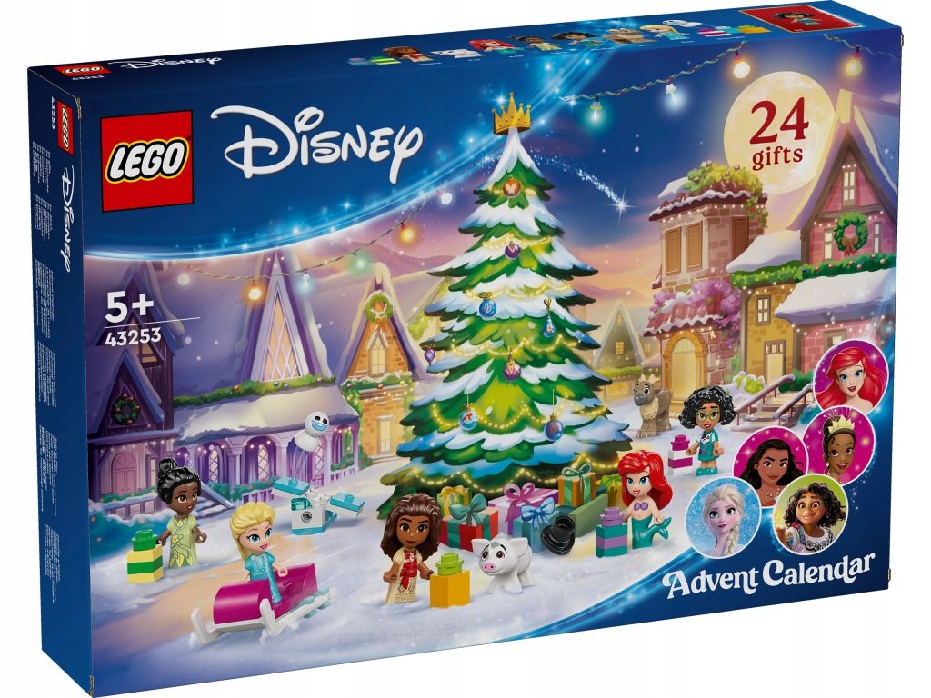 Lego 43253 Disney Princess Adventní kalendář 2024