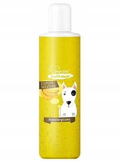 4x Over Zoo Šampon Frutti Power Banánový Hypoalergenní 200 Ml