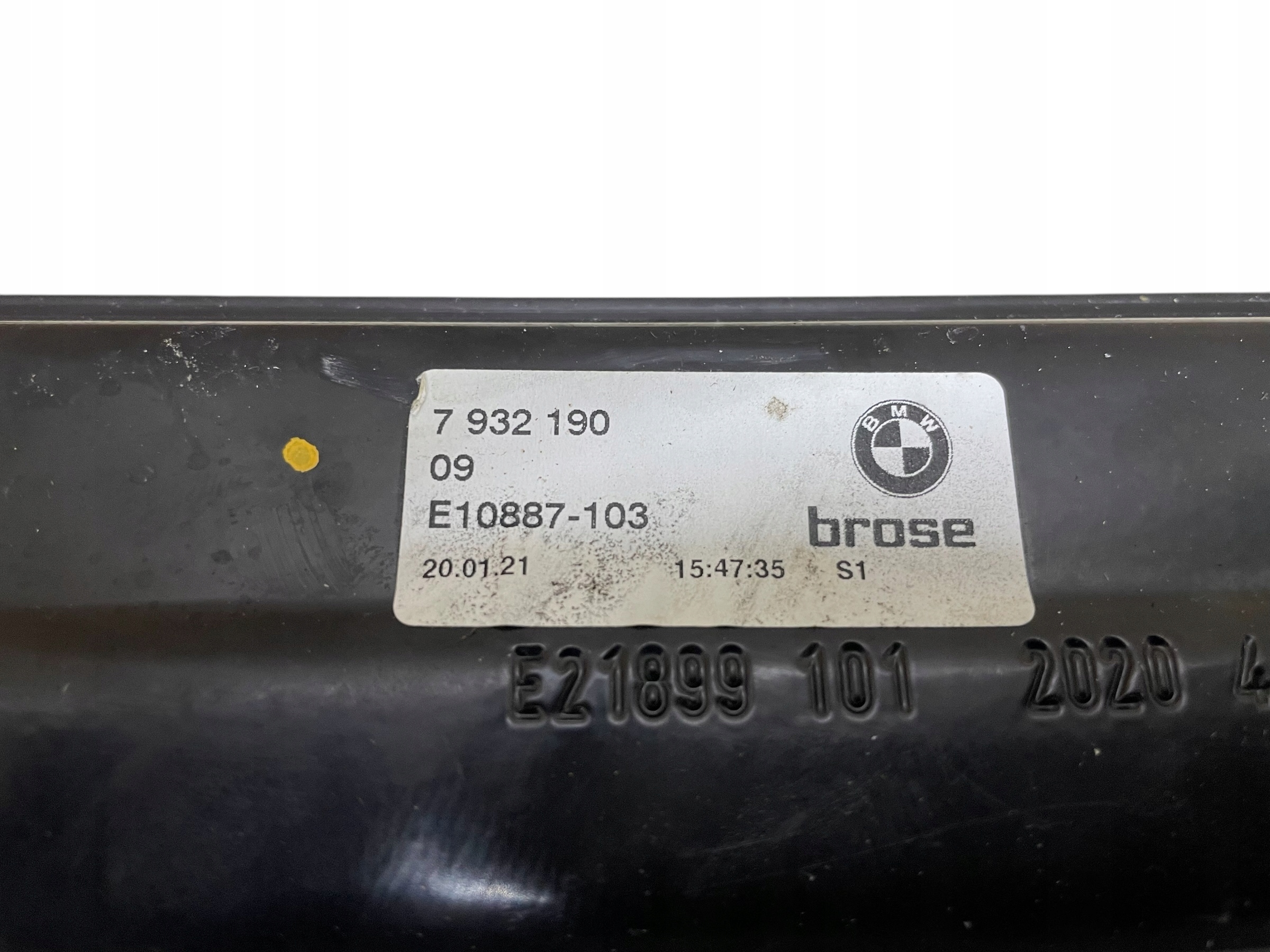 window regulator door right rear part BMW IX I20 2020R