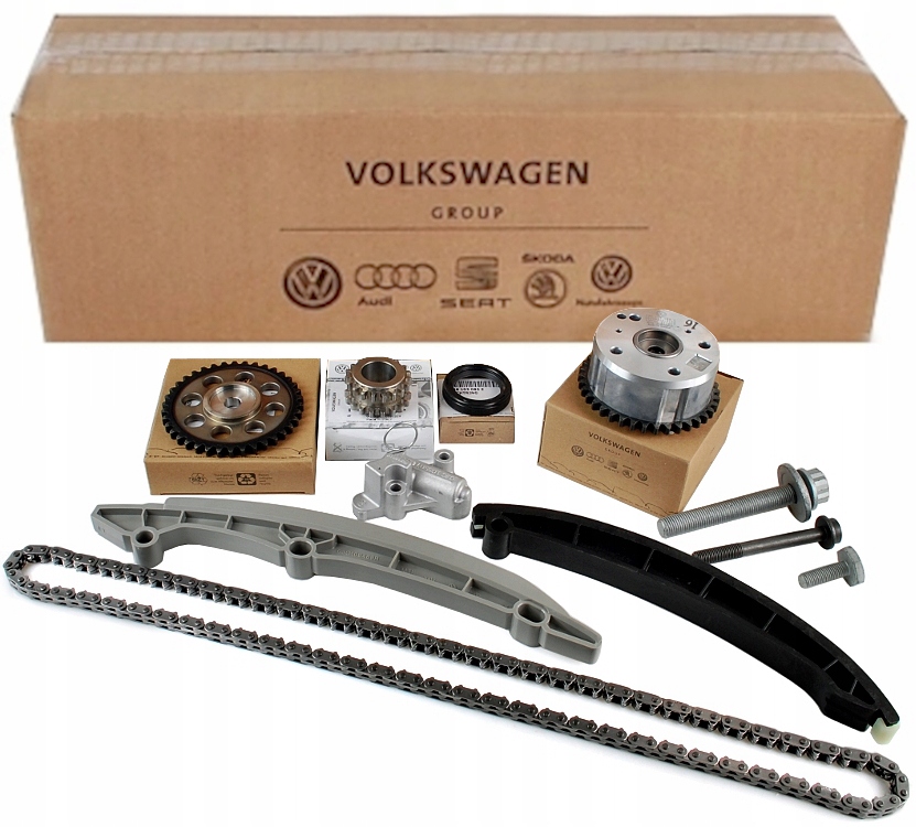 03C198229C - ЦЕПЬ ГРМ SKODA OCTAVIA II 2 1.4 TSI CAXA OE