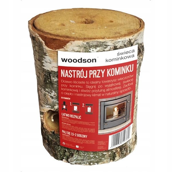 

Woodson świeca kominkowa nastrojowa do kominka