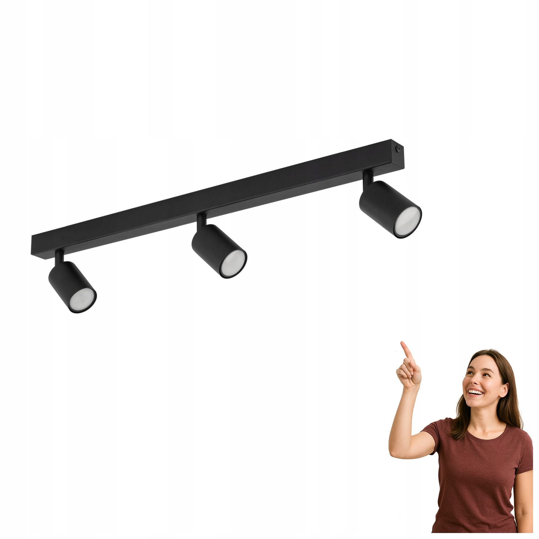 Lampa reflektor spot Nex Black 10791 Tk Lighting