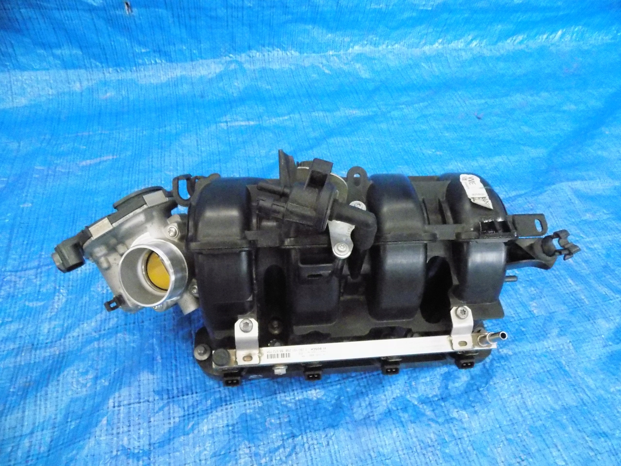 intake manifold throttle flap OPEL ADAM 1,2 16V