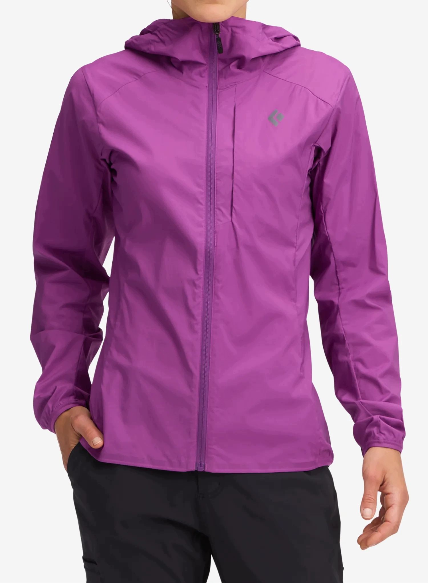 Kurtka softshell damska Black Diamond Alpine Start Hoody piton purple L