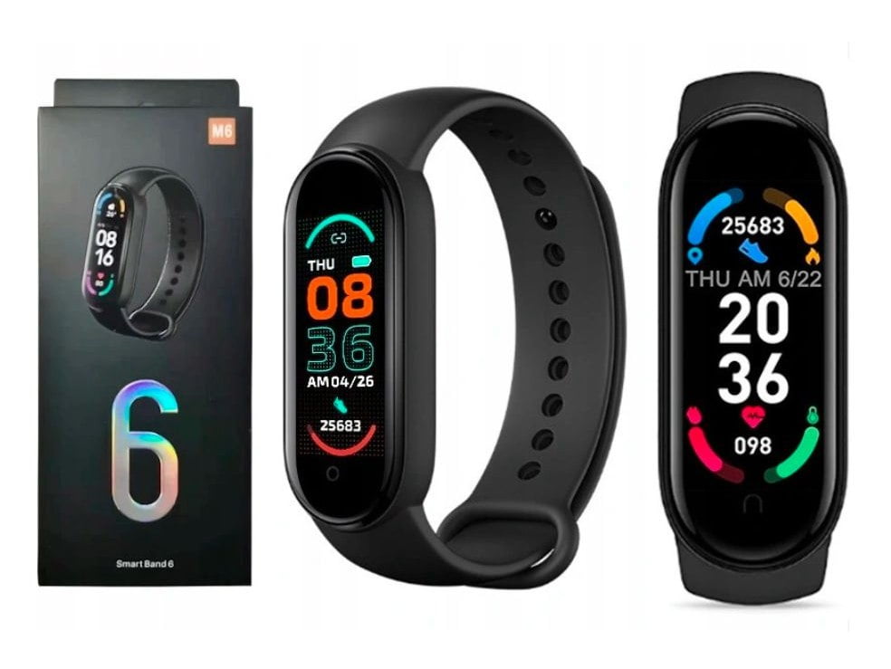 WODOODPORNY SMARTBAND M6 OPASKA ZEGAREK PL МЕНЮ Код производителя 49302011