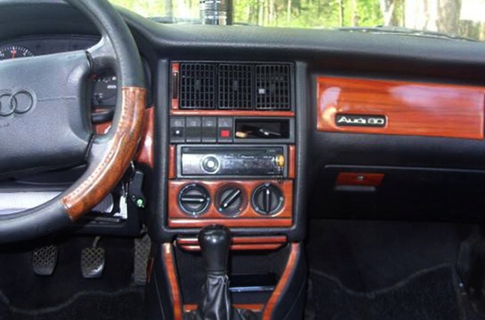 AUDI 80 B3 B4 шпон шпон панель доска наклейки