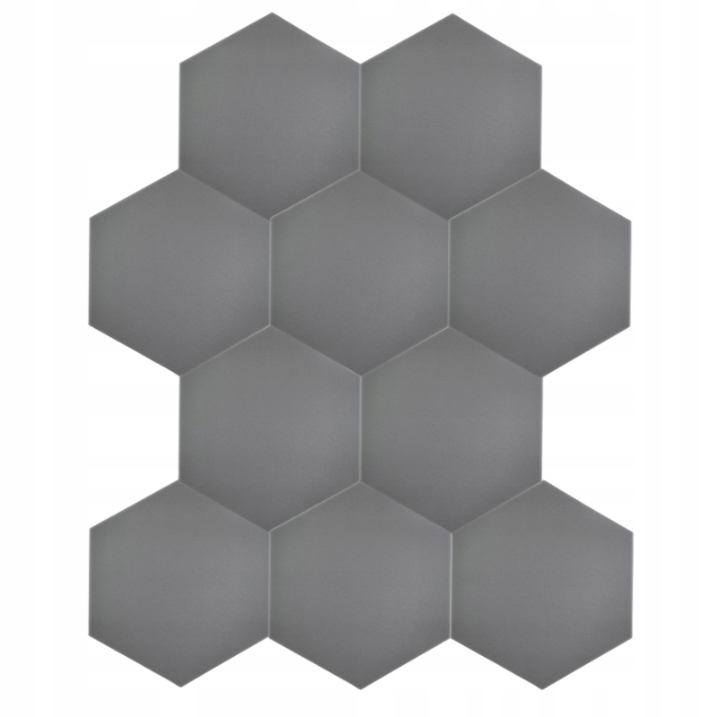 Panele Akustyczne Wygłuszające Pianka Hexagon Plastry Miodu 10SZT Ścienne