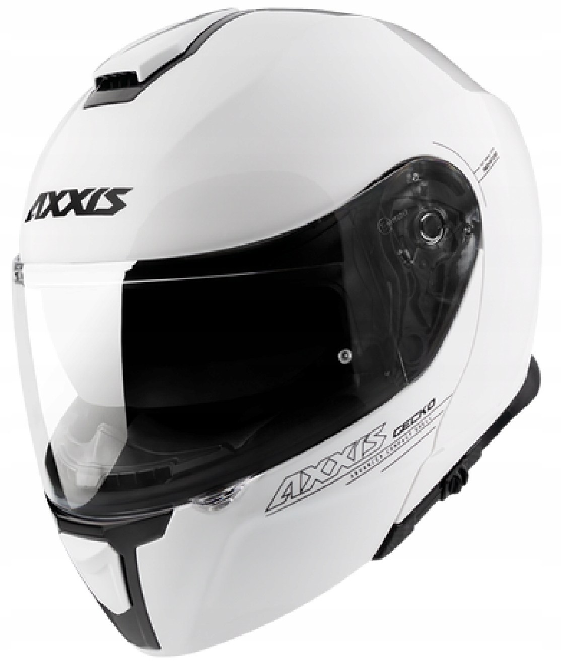 KASK MOTOCYKLOWY SZCZĘKOWY AXXIS GECKO SV roz. M