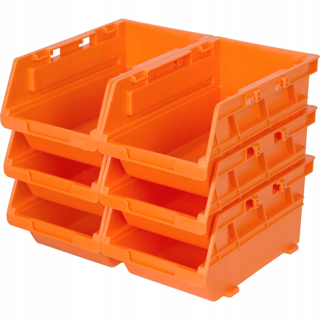 

Pojemniki warsztatowe magazynowy 6 szt. Tactix