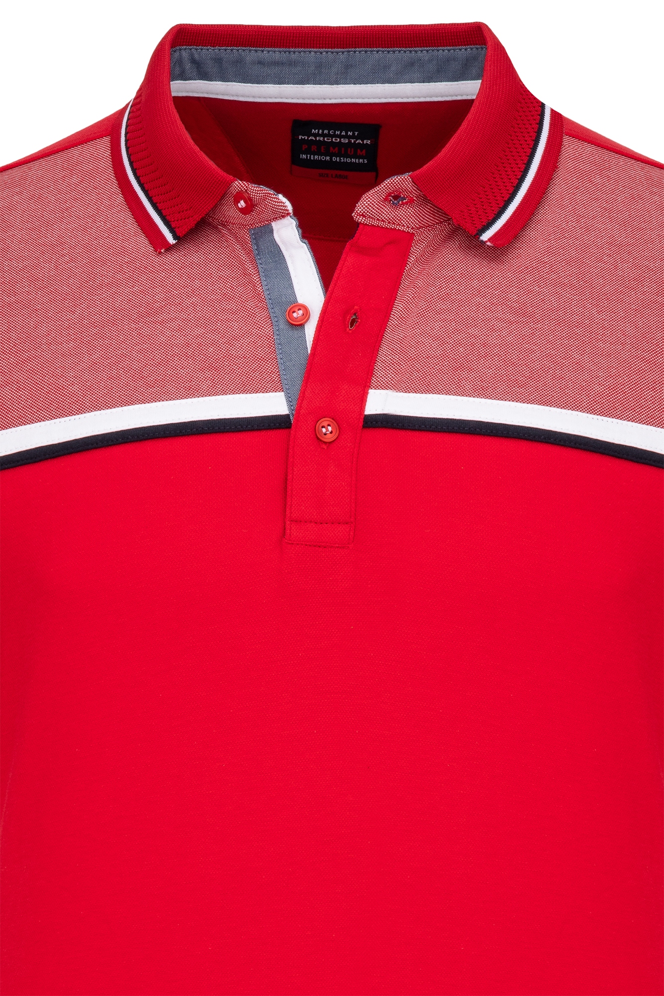 KOSZULKA MĘSKA POLO POLÓWKA CZERWONA SPORTOWA: XXL Rękaw krótki rękaw