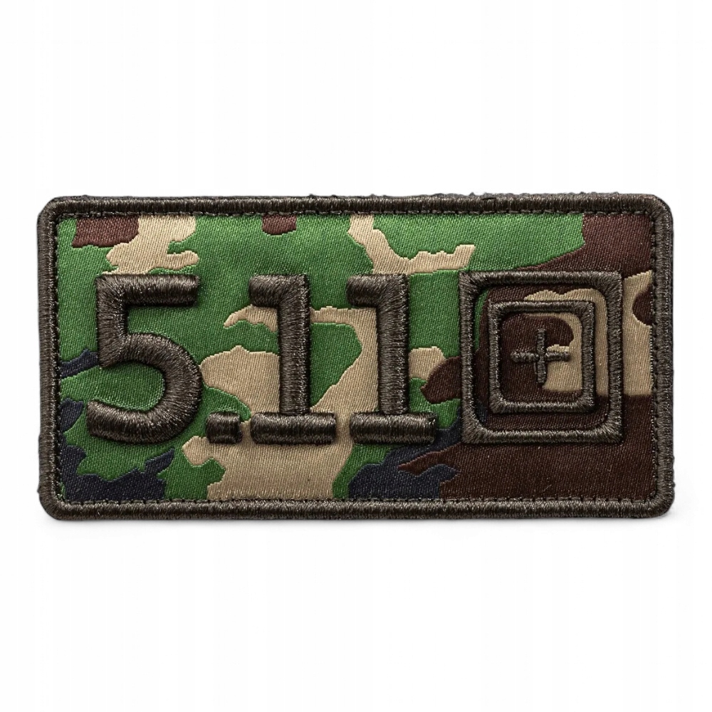 Patch 5.11 Woodland Camo Patch kolor: Woodland Camo