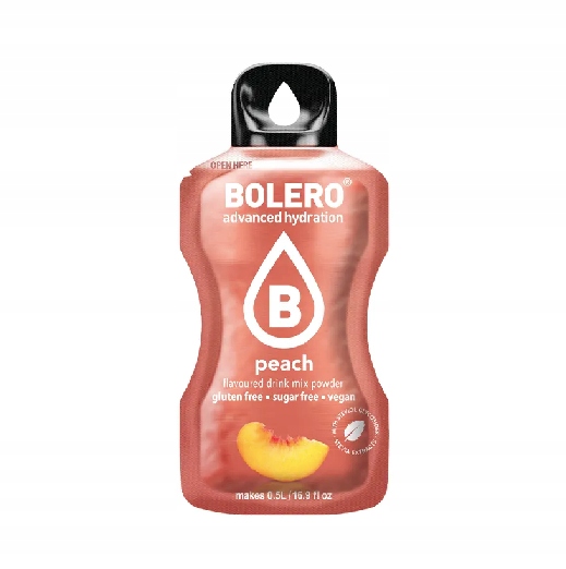 Bolero Instantní Nápoj v Tyčinkách s Příchutí Broskve 3g