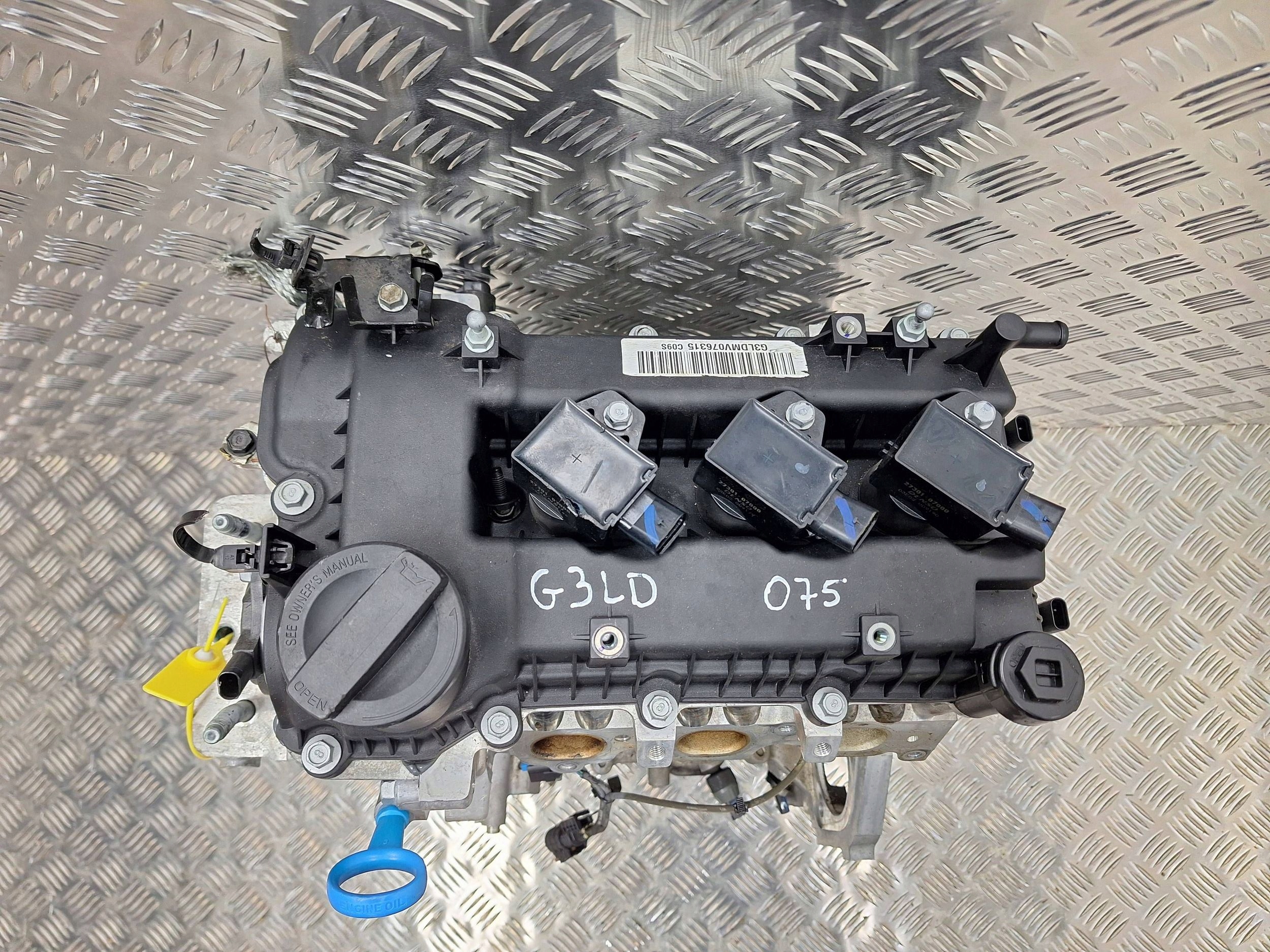 engine KIA PICANTO III 18- 1.0i G3LD 23800km
