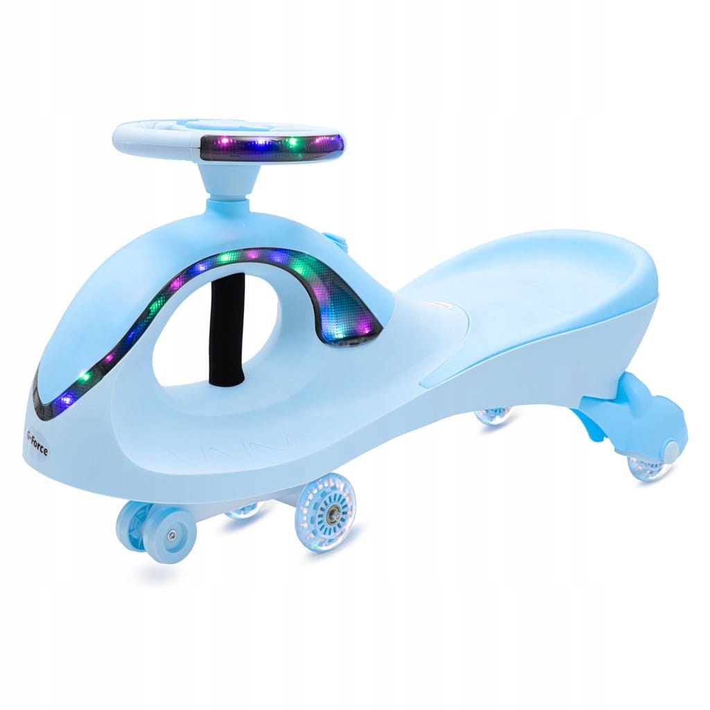 Babymix G-force grawitacyjny jeździk dziecięcy do 100kg niebieski