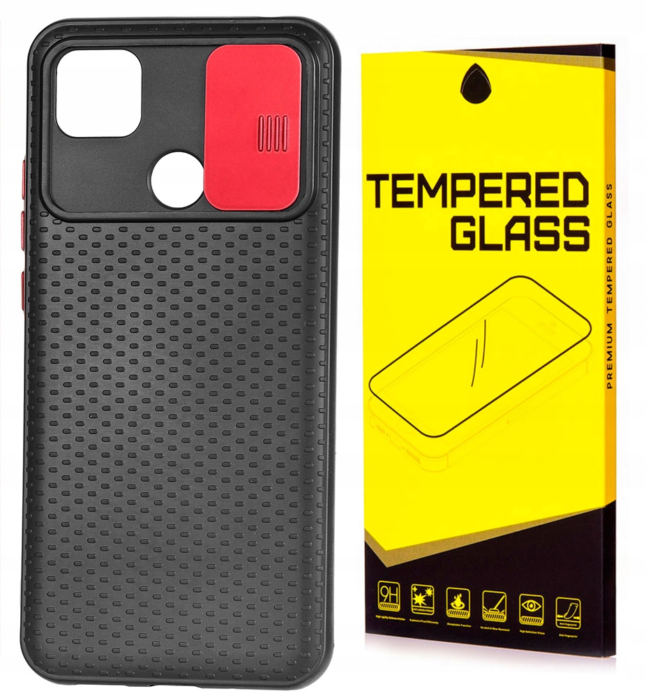 

Etui z Osłoną na Aparat Do Xiaomi Redmi 9C Szkło