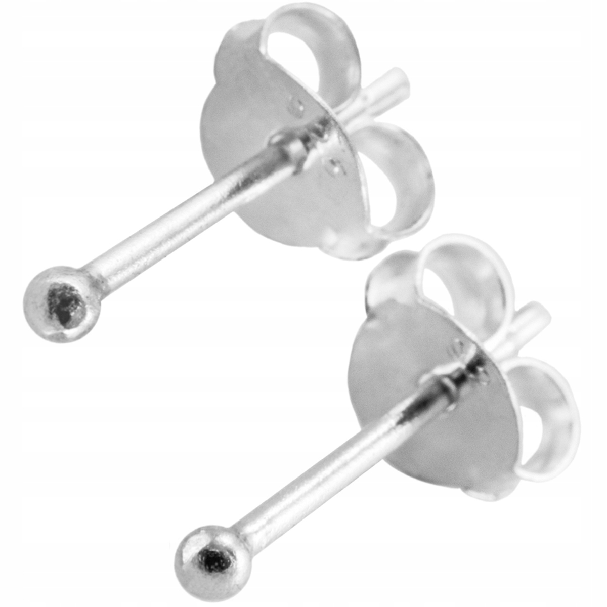 

Versil kolczyki kulki 1,6 mm sztyfty srebro 925