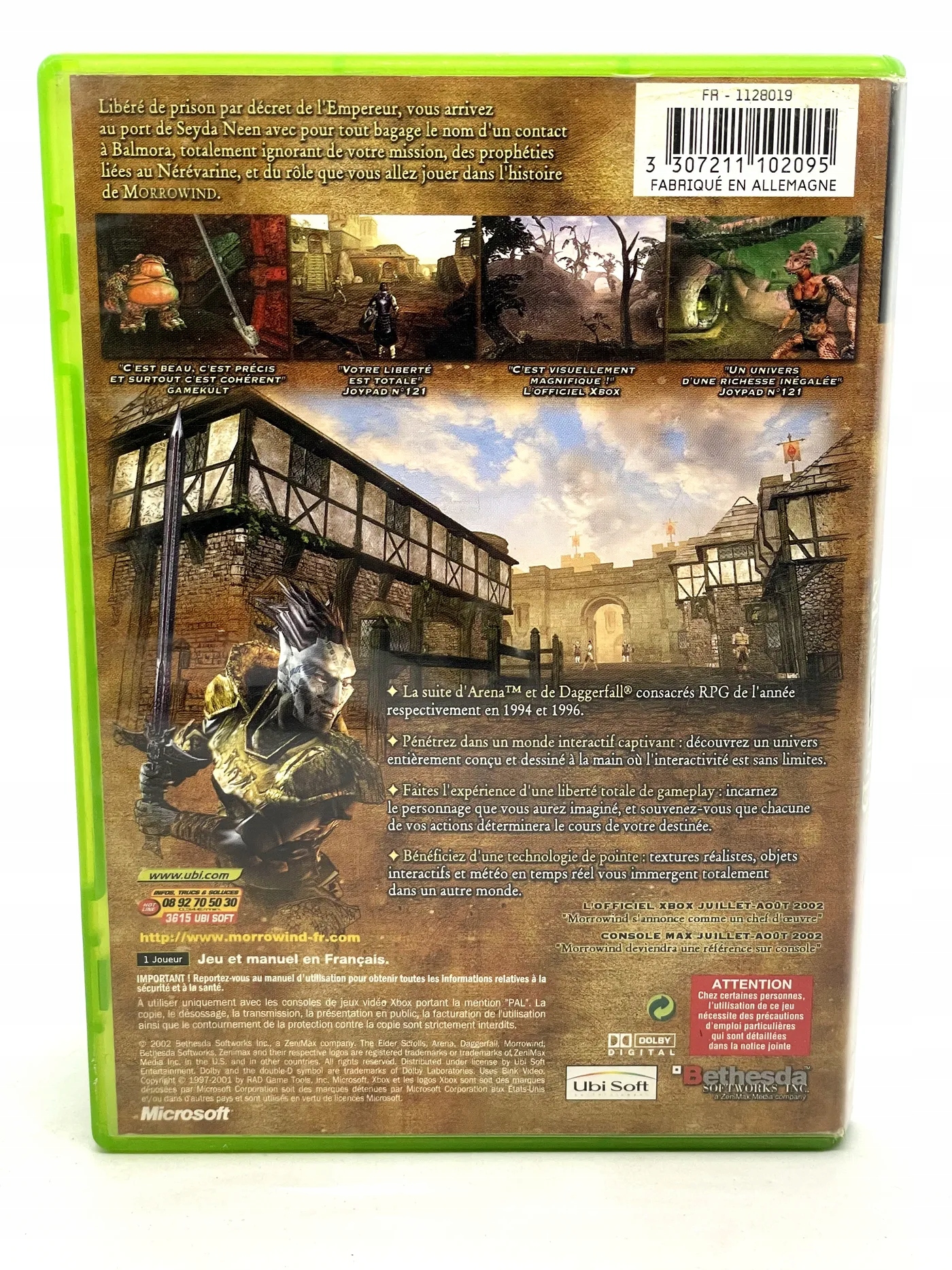 その他 Elder Scrolls III: Morrowind THE ELDER SCROLLS III MORROWIND Xbox pudełkowa - Stan