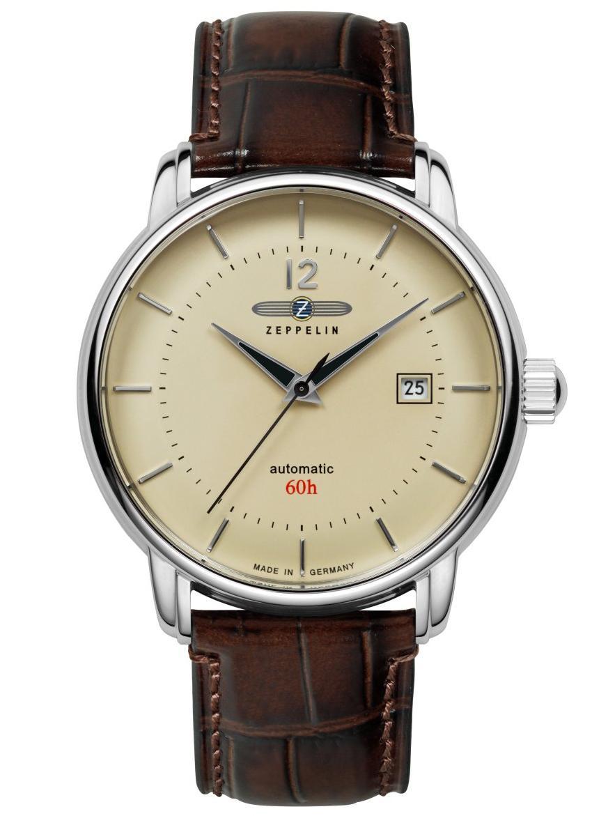 Nové Originální Pánské hodinky Zeppelin LZ120 Bodensee 8160-5 Automatické