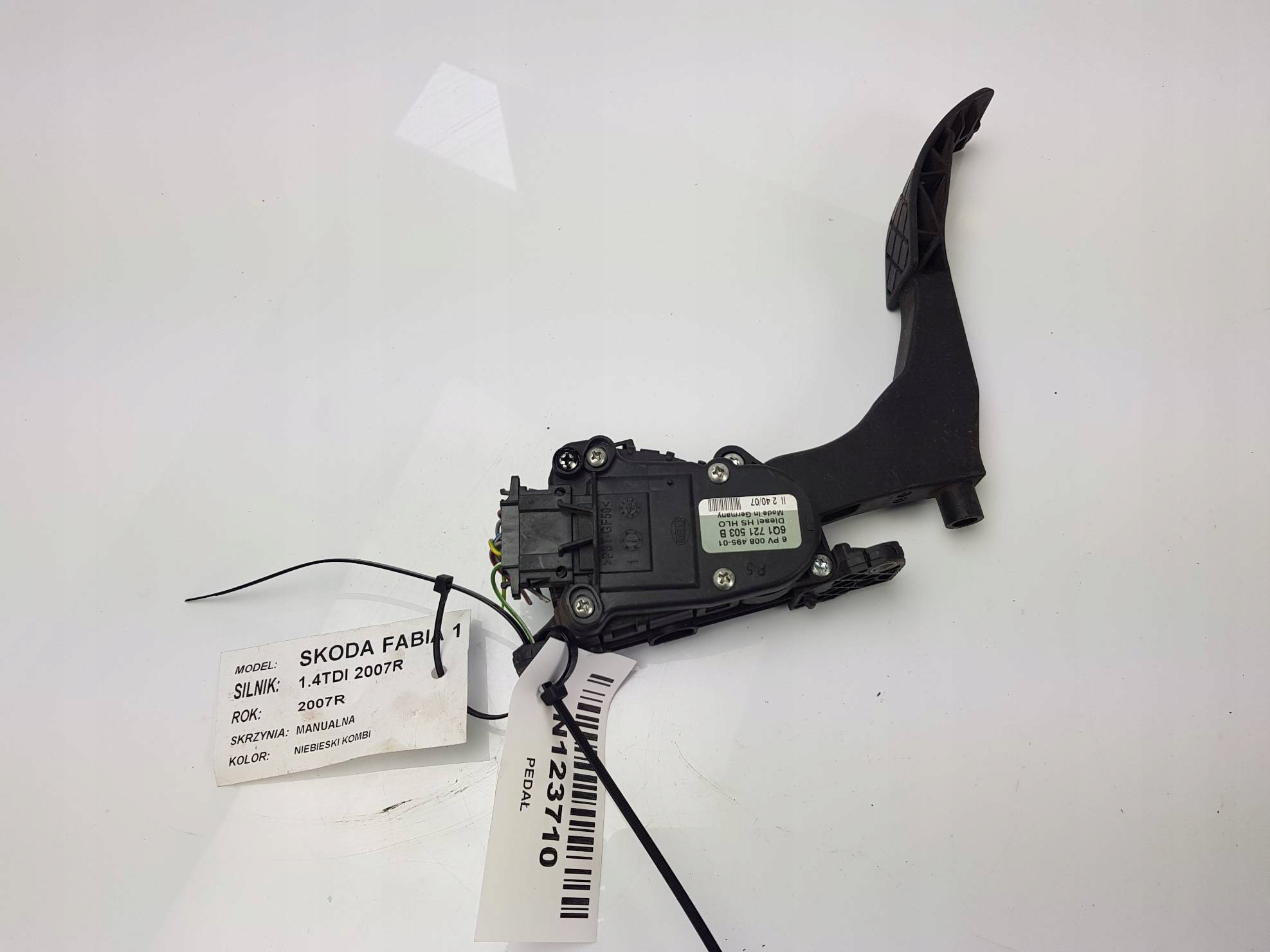 PEDAL 6Q1721503B SEAT IBIZA III