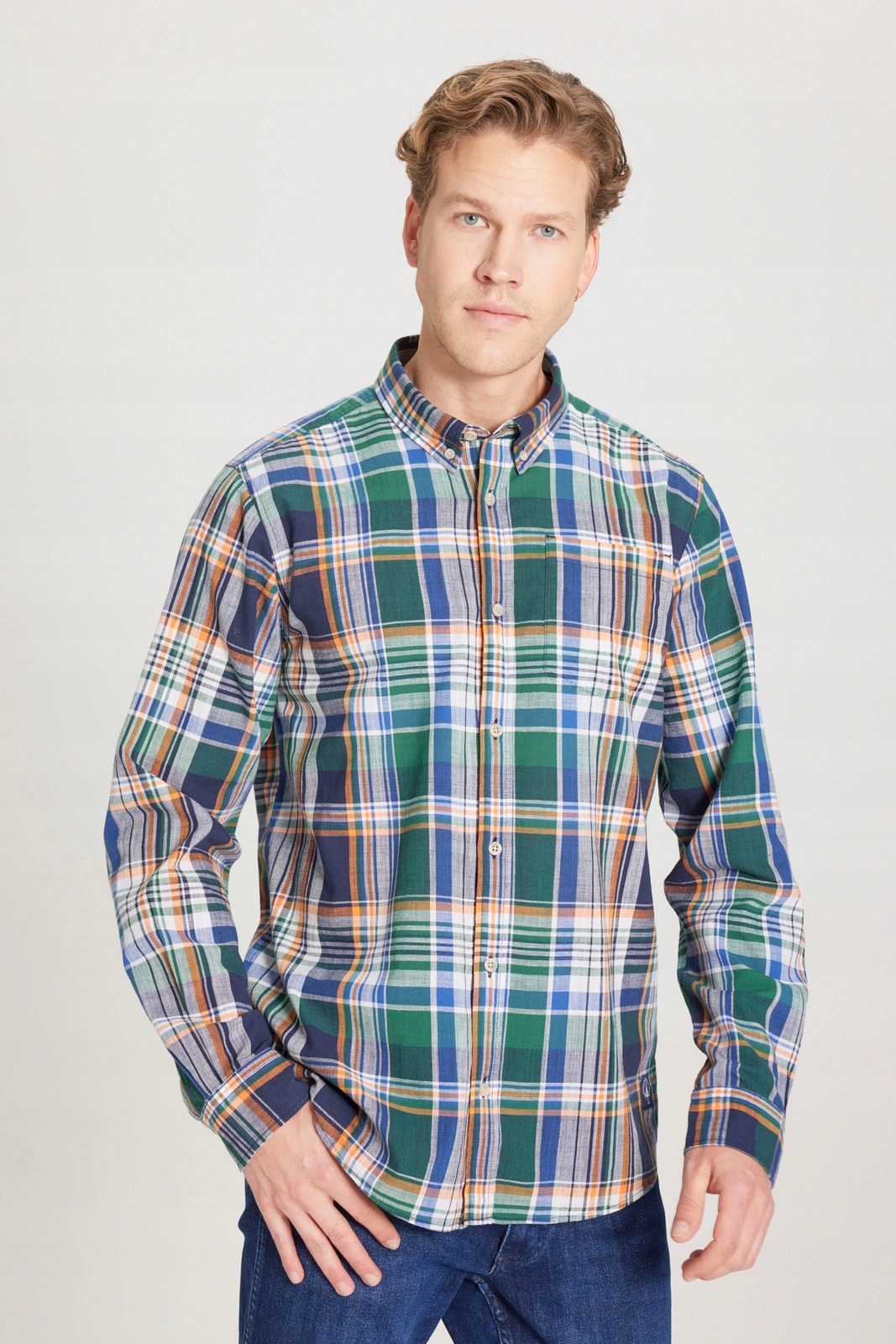 Pánská košile Wrangler Ls Shirt Multi 112388668 3XL