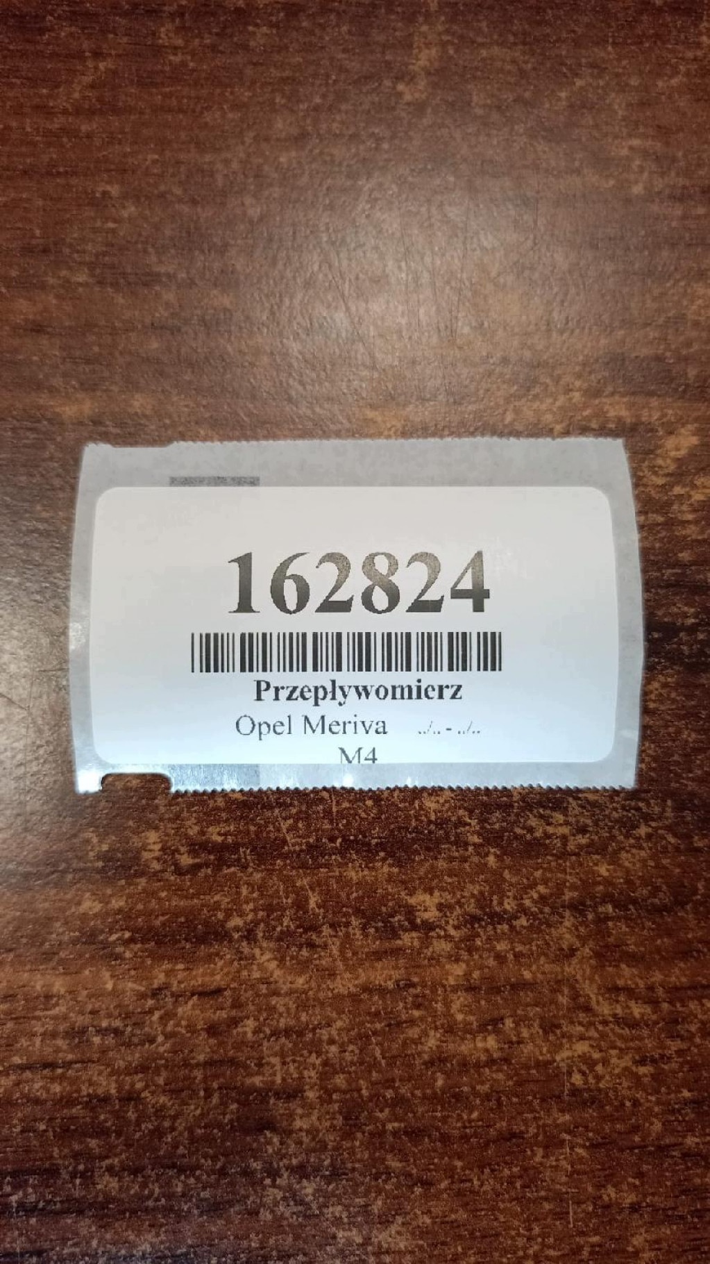 OPEL MERIVA A 1.7 D flow meter 0281002620
