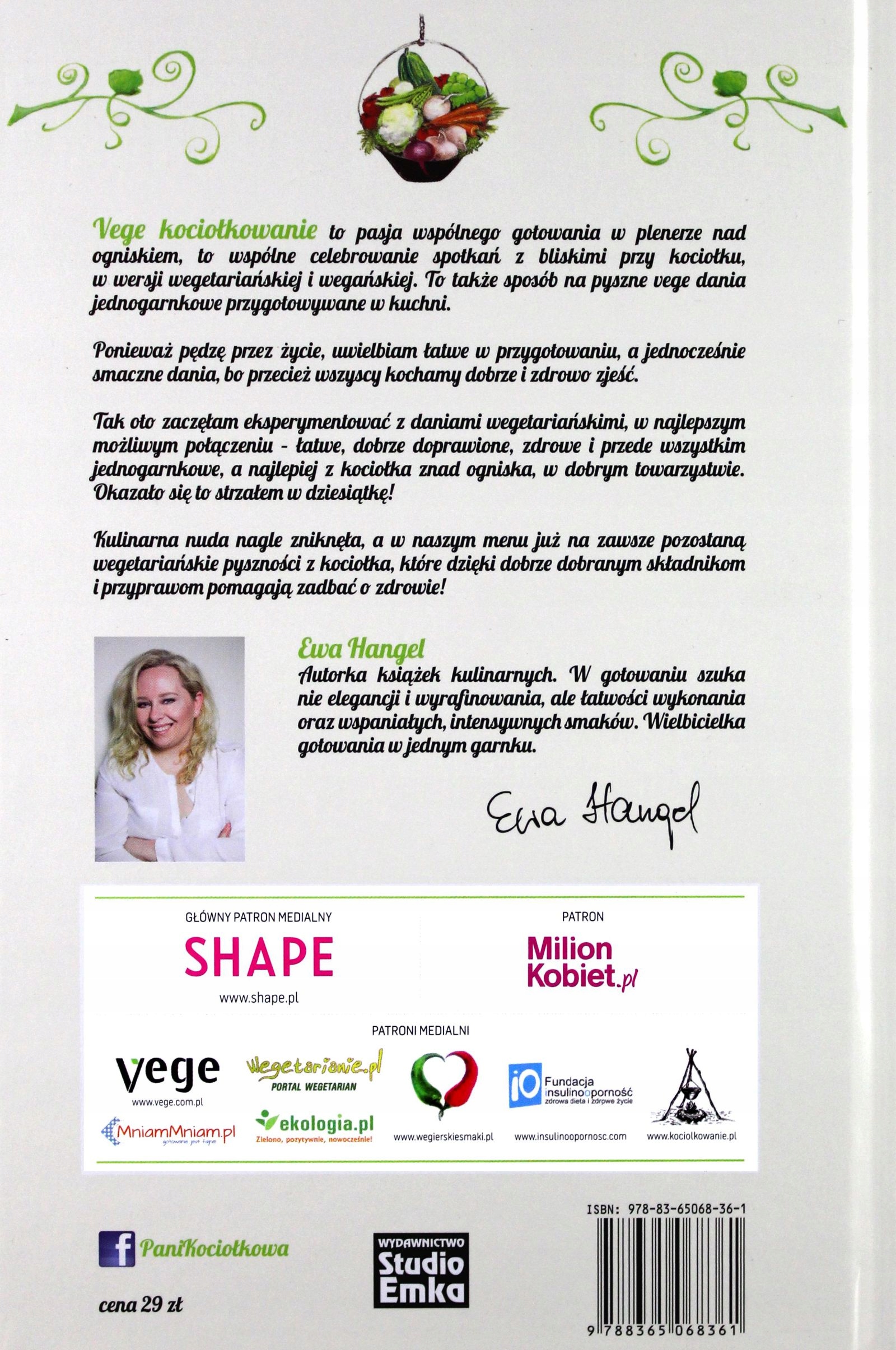 VEGE KOCIOŁKOWANIE. SPRAWDZONE PRZEPISY - Ewa Hang Stan opakowania oryginalne