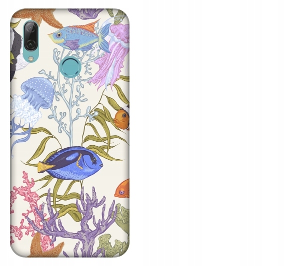 

Etui pokrowiec Huawei P Smart 2019 Rafa koralowa