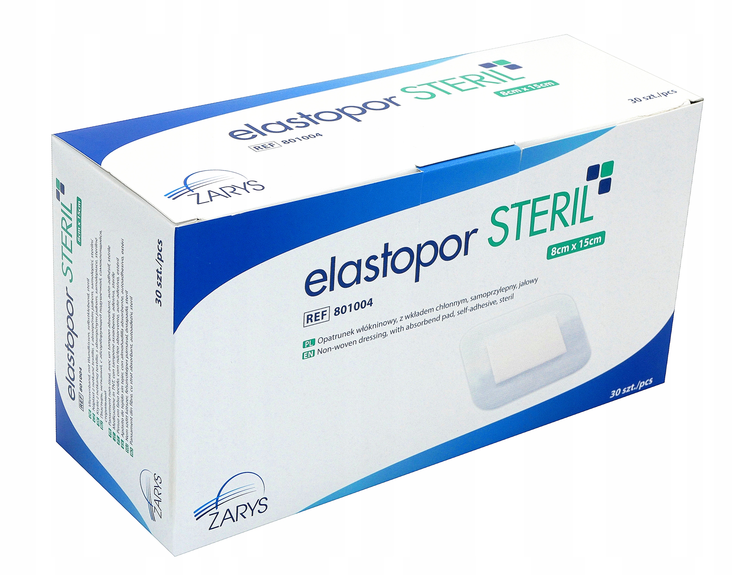 

Opatrunek jałowy Elastopor Steril 8cmx15cm 30szt