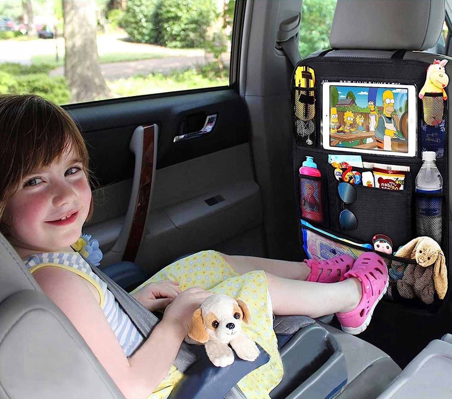 SAMOCHODOWY ORGANIZER OCHRANIACZ MATA OCHRONNA DO AUTA NA FOTEL OPARCIE XXL EAN (GTIN) 5904555944626