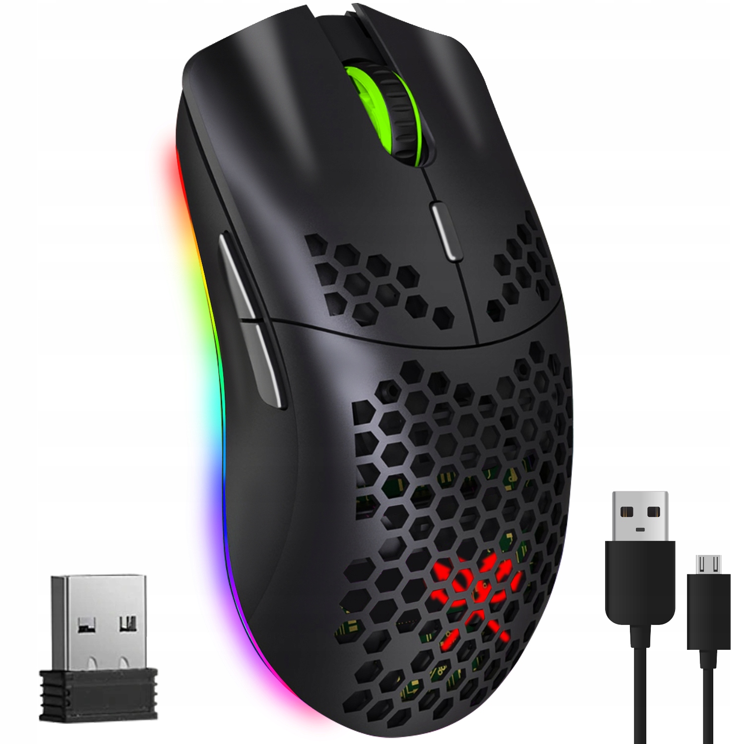 Mysz Gamingowa Myszka Bezprzewodowa 2400 DPI USB Sklep Opinie Cena 