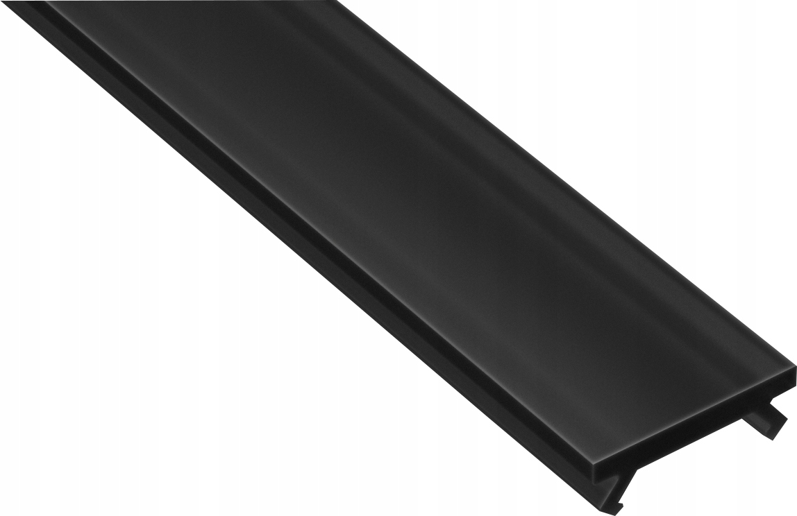 

Szybka wciskana czarna do profilu Lumines X 2m