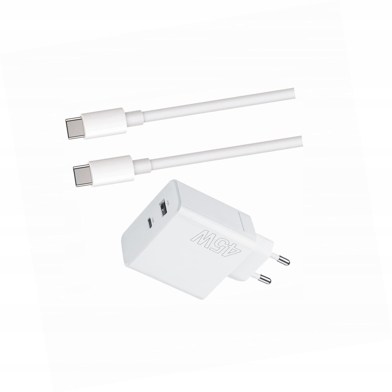 Szybka ładowarka 45W z kablem 1m 2 wejścia do Samsung Galaxy A12