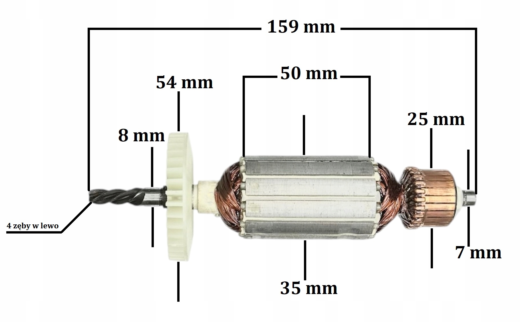 Oběžné kolo pro brusku Dwt 750 (jk 048)