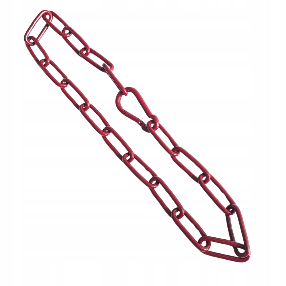 Řetízkový obojek pro psa řetízek lakovaný bordó nerezová barva 3 mm