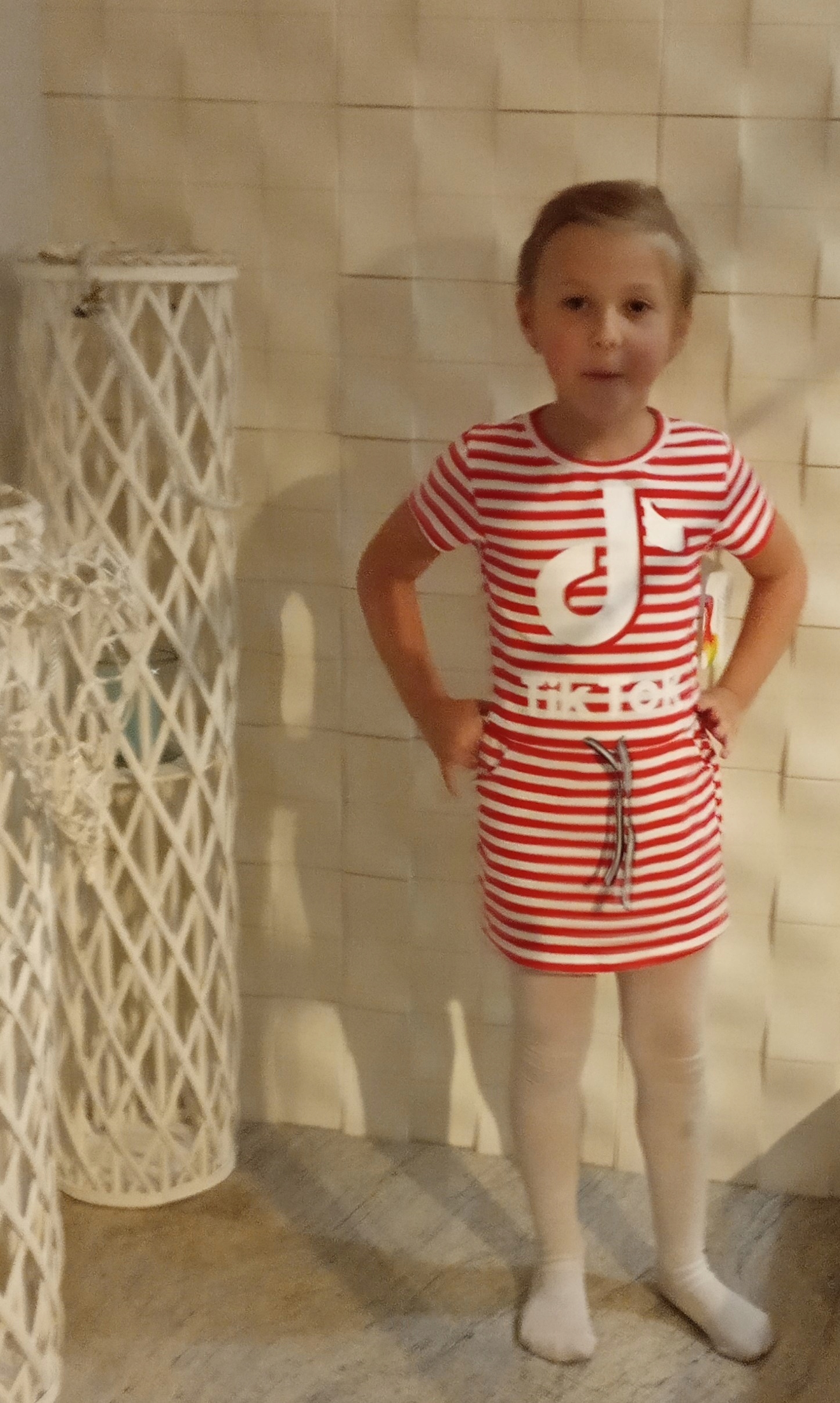 dresowa sukienka tunika 128/134 Marka Inna marka