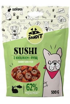 VetExpert Mr.Bandit pochoutka Sushi králík a ryba 500g